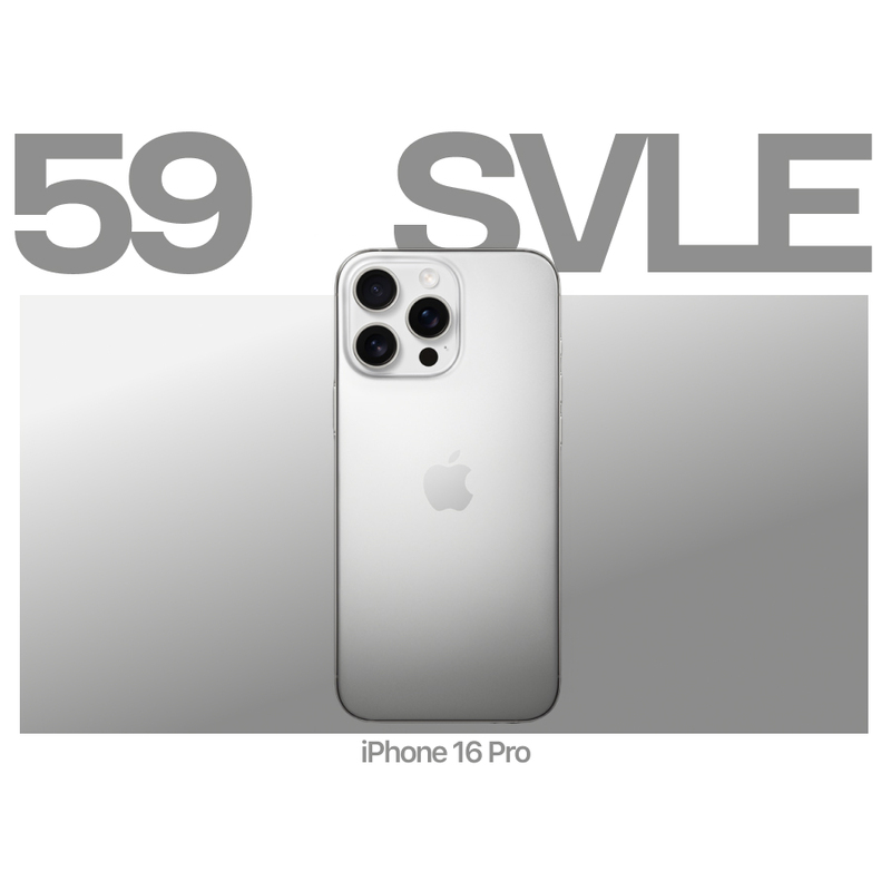 СМАРТФОН APPLE IPHONE 16 PRO 256GB WHITE TITANIUM (SIM + E SIM)